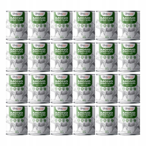 Gaczoo MONO PROTEIN monobiałkowa karma mokra dla psa Dzik 24 x 400g