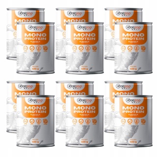 Gaczoo MONO PROTEIN monobiałkowa karma mokra dla psa Kaczka 12 x 400g