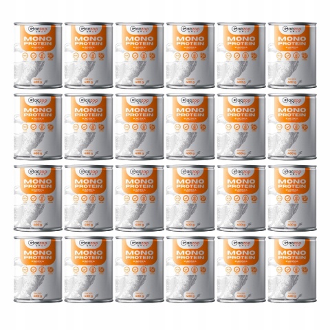 Gaczoo MONO PROTEIN monobiałkowa karma mokra dla psa Kaczka 24 x 400g