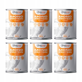 Gaczoo MONO PROTEIN monobiałkowa karma mokra dla psa Kaczka 6 x 400g