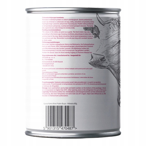 Gaczoo MONO PROTEIN monobiałkowa karma mokra dla psa Wołowina 400g