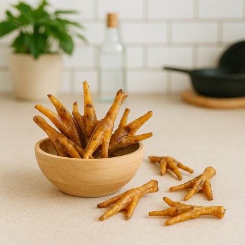 Kurze Łapki przysmak dla psa 1 kg GACZOO 100% naturalny gryzak Kurze Łapki przysmak dla psa 1 kg GACZOO 100% naturalny gryzak