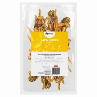 Kurze Łapki przysmak dla psa 200g GACZOO 100% naturalny gryzak