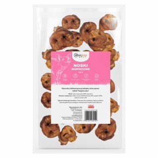 Noski Wieprzowe przysmak dla psa 500g GACZOO 100% naturalny gryzak