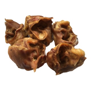 Ucho Wewnętrzne Środkowe Wieprzowe przysmak dla psa 500g GACZOO naturalny