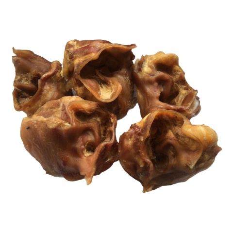 Ucho Wewnętrzne Środkowe Wieprzowe przysmak dla psa 500g GACZOO naturalny