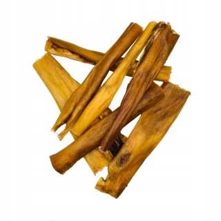 Suszona Skóra Wołowa naturalny przysmak dla psa 1 kg Gaczoo gryzaki