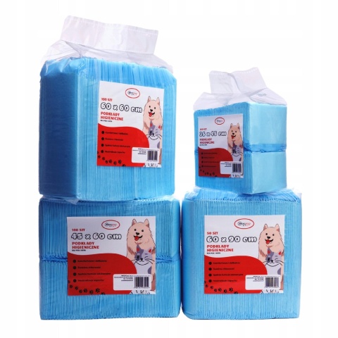 Podkłady higieniczne dla psa i kota maty chłonne 35 x 45 cm 400 szt Gaczoo