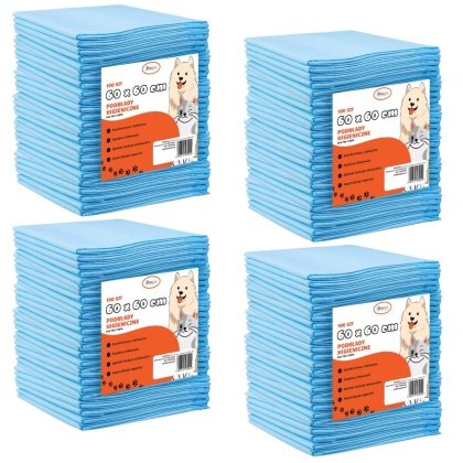 Podkłady higieniczne dla psa i kota maty chłonne 60 x 60 cm 400 szt Gaczoo