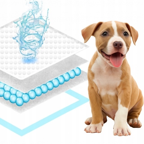 Podkłady higieniczne dla psa i kota maty chłonne 60 x 90 cm 200 szt Gaczoo