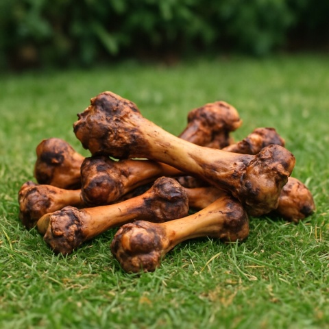 Przysmak dla psa Kość szynkowa wieprzowa 1 szt GACZOO naturalny gryzak