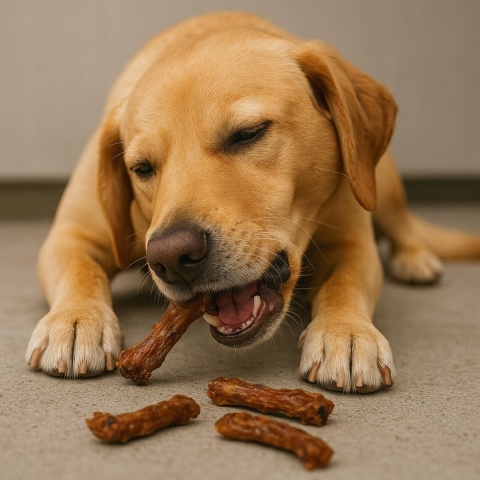 Przysmak dla psa Kurze Szyjki 100g GACZOO 100% naturalny gryzak