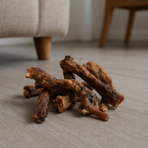 Przysmak dla psa Kurze Szyjki 60g GACZOO 100% naturalny gryzak