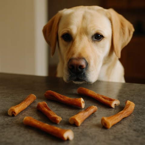 Przysmak dla psa Penis Wołowy 1 sztuka GACZOO naturalny gryzak