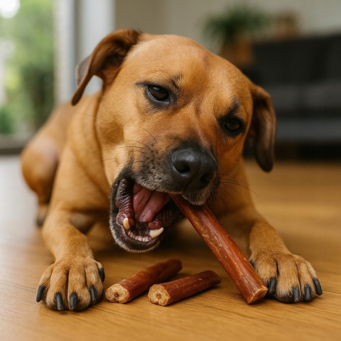 Przysmak dla psa Penis Wołowy 5 sztuk GACZOO naturalny gryzak