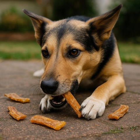 Przysmak dla psa Ścięgno Wołowe karkowe 1 kg GACZOO naturalny gryzak