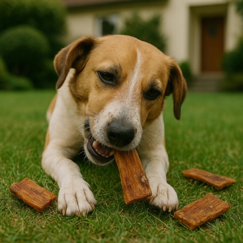 Przysmak dla psa Ścięgno Wołowe karkowe 100g GACZOO naturalny gryzak