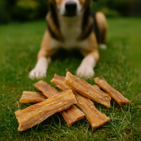 Przysmak dla psa Ścięgno Wołowe karkowe 500g GACZOO naturalny gryzak