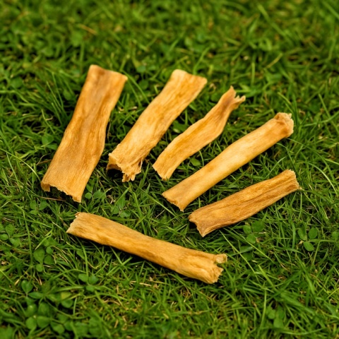 Przysmak dla psa Skóra z konia bez włosa 300g GACZOO naturalny gryzak