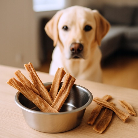 Przysmak dla psa Skóra z konia bez włosa 500g GACZOO naturalny gryzak