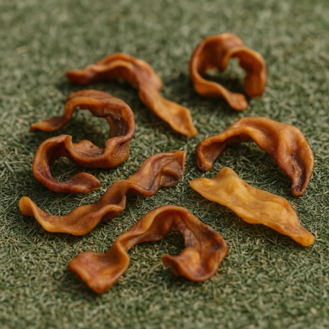 Przysmak dla psa Strips ze skóry wieprzowej 200g GACZOO naturalny