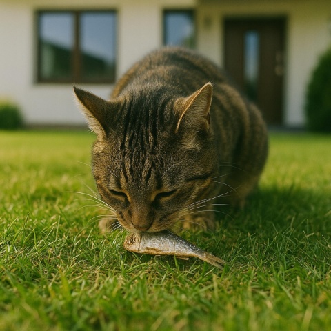 Przysmak dla kota Szprotki Bałtyckie 100g GACZOO 100% naturalny gryzak