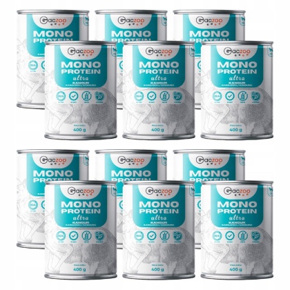 Monobiałkowa karma mokra dla psa Kangur 12 x 400g Gaczoo Mono Protein Ultra