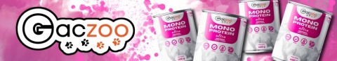 Gaczoo Mono Protein Ultra monobiałkowa karma mokra dla psa Kozina 400g