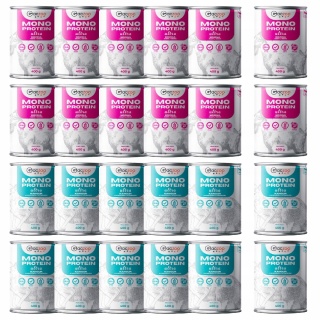 Monobiałkowa karma mokra dla psa mix smaków 24 x 400g Gaczoo Mono Protein Ultra