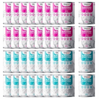 Monobiałkowa karma mokra dla psa mix smaków 36 x 400g Gaczoo Mono Protein Ultra