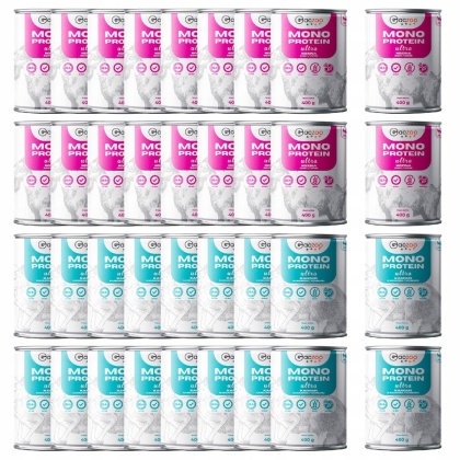 Monobiałkowa karma mokra dla psa mix smaków 36 x 400g Gaczoo Mono Protein Ultra