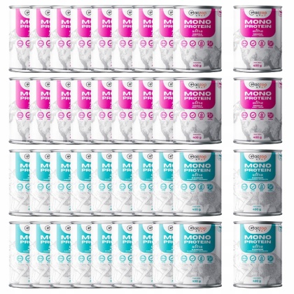 Monobiałkowa karma mokra dla psa mix smaków 40 x 400g Gaczoo Mono Protein Ultra