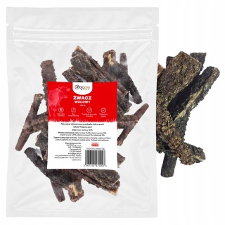 Przysmak dla psa Żwacz Wołowy 100g GACZOO naturalny gryzak smakołyk