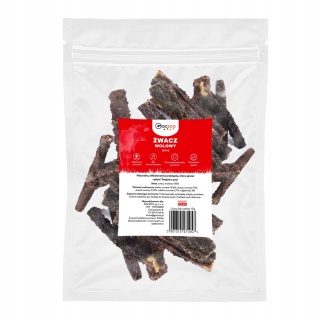 Przysmak dla psa Żwacz Wołowy 100g GACZOO naturalny gryzak smakołyk