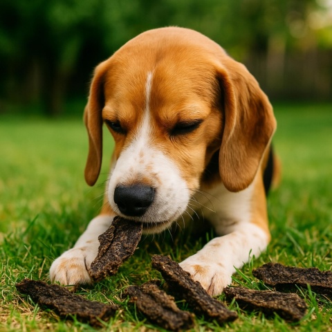 Przysmak dla psa Żwacz Wołowy 100g GACZOO naturalny gryzak smakołyk