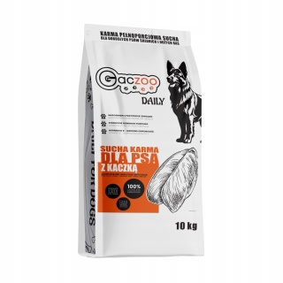 Sucha karma dla psa Gaczoo Daily Kaczka 10 kg Adult Dog z Witaminami