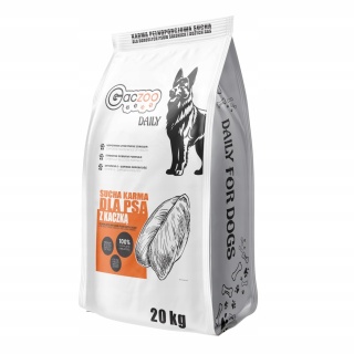 Sucha karma dla psa Gaczoo Daily Kaczka 20 kg Adult Dog z Witaminami