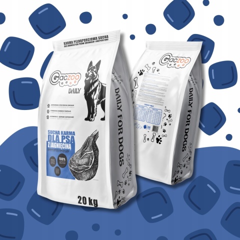 Sucha karma dla psa Gaczoo Daily Kaczka 20 kg Adult Dog z Witaminami