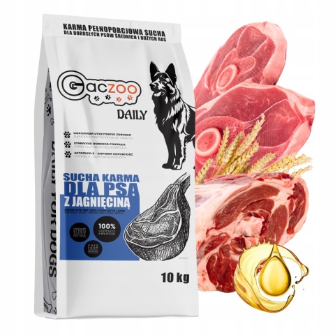 Sucha karma dla psa Gaczoo Daily Mix smaków 2 x 10 kg Adult Dog Witaminy