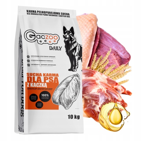 Sucha karma dla psa Gaczoo Daily Mix smaków 2 x 10 kg Adult Dog Witaminy