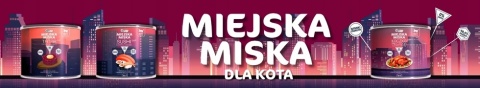 Karma mokra dla kota Miejska Miska Gaczoo Tatar Wołowina 185g bezzbożowa