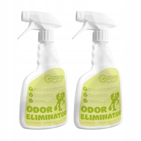 Neutralizator moczu kota odświeżacz powietrza Cytrusy Gaczoo 2 x 500ml