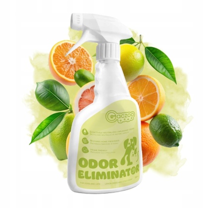 Neutralizator zapachu moczu kota odświeżacz powietrza Cytrusy Gaczoo 500ml