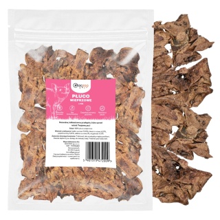 Przysmak dla psa Płuco Wieprzowe 1 kg GACZOO 100% naturalny smakołyk