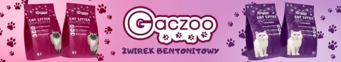 Żwirek dla kota Bentonitowy Lawendowy 25 L Gaczoo Compact