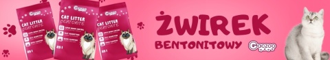 Żwirek dla kota Bentonitowy bezzapachowy Gaczoo 5 L Compact