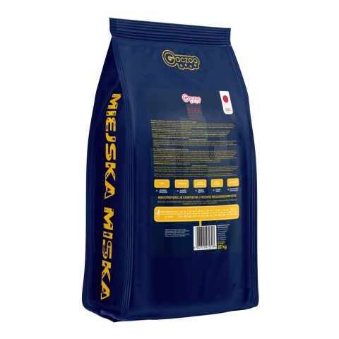 Karma sucha dla psa dużych ras Miejska Miska Gaczoo Stek Wołowina 20 kg L/XL