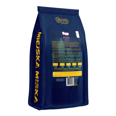 Karma sucha dla psa małych ras Miejska Miska Gaczoo Kebab Jagnięcina 20 kg XS/S