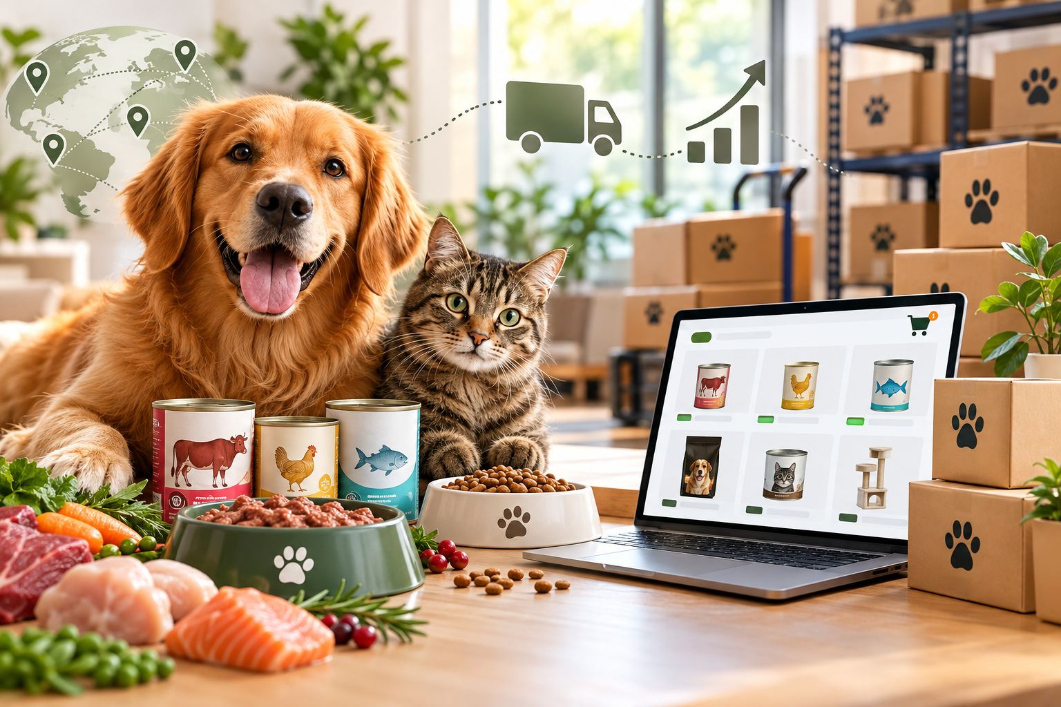 Dropshipping karmy dla zwierząt: kiedy ma sens?